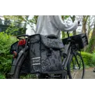 Voltano Dubbele Fietstas Floral Elegance