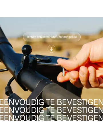 Telefoonhouder Fiets met Automatische Sluiting