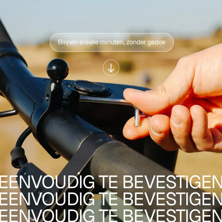 Telefoonhouder Fiets met Automatische Sluiting