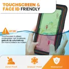 Waterdichte Telefoonhoesje 6.8" Zwart - Drijvend