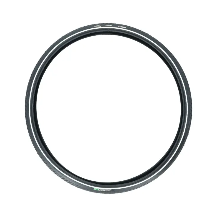 Buitenband Traveller 28 x 1.60 met Reflectie Zwart