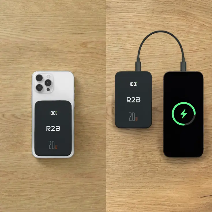 MagSafe Powerbank 10000 mAh - Draadloos