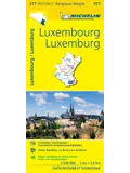 Wegenkaart Local 377 Provincie Luxemburg