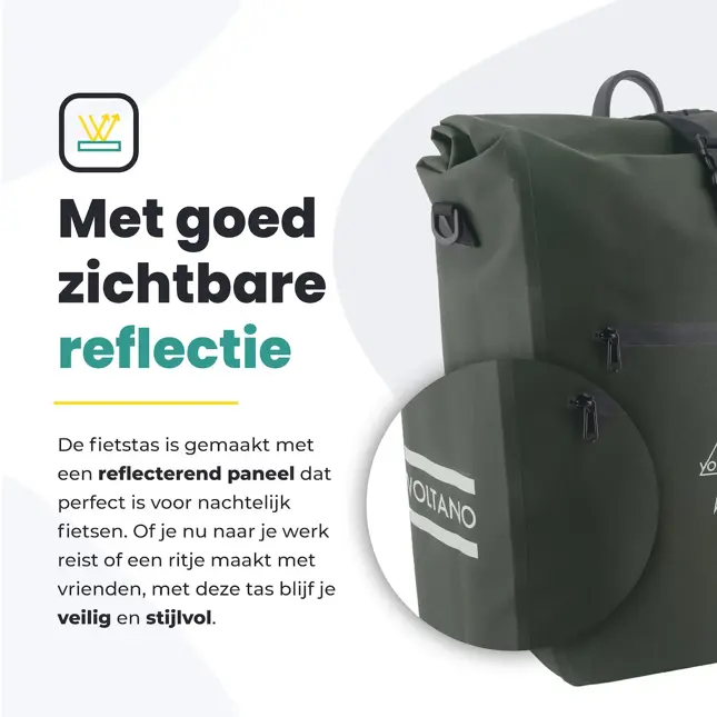 Voltano Luxe E‑bike Fietstas 28 L