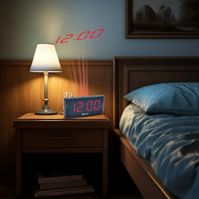 Denver CPR710 FM Klokradio met projectie