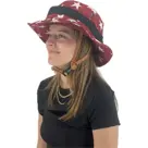 Vizorz SwitchCap fietshelm Red stars classic