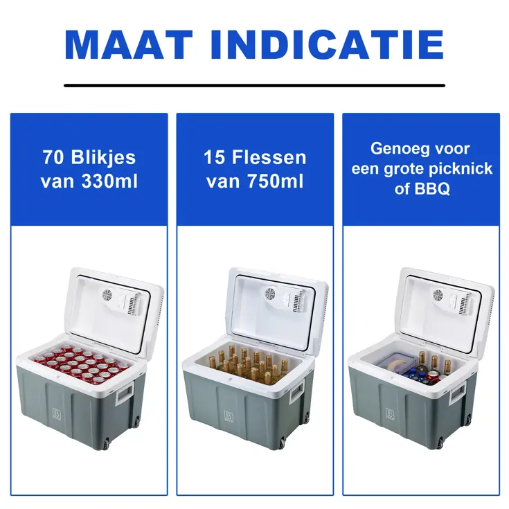 Elektrische Koelbox – 40L – 12V/230V