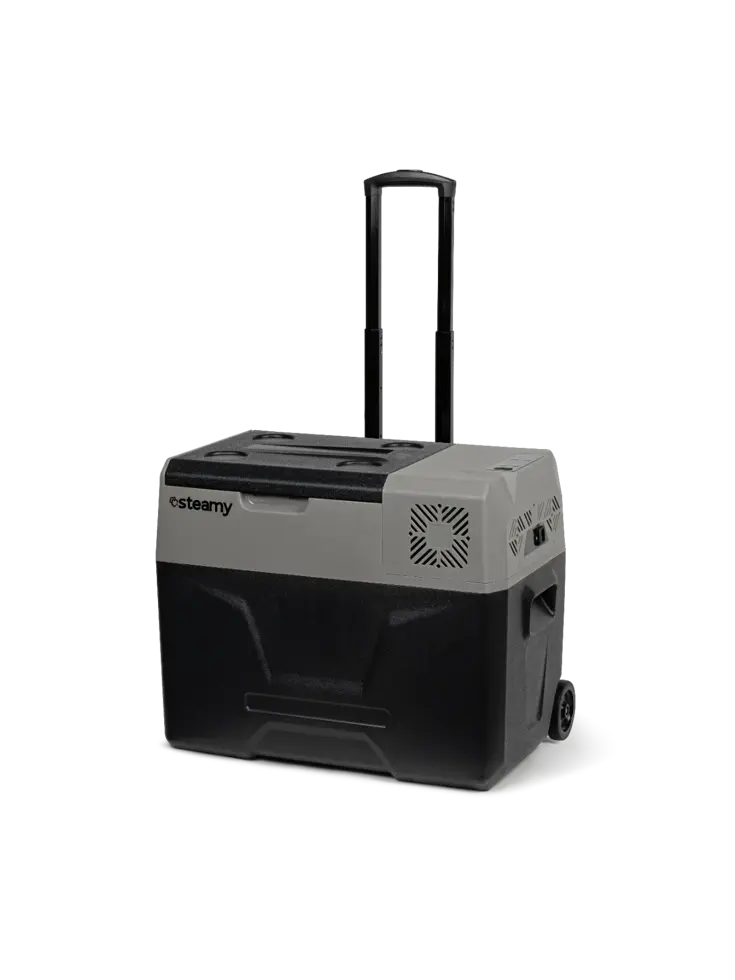 Steamy-E Elektrische Koelbox op wielen - 39L