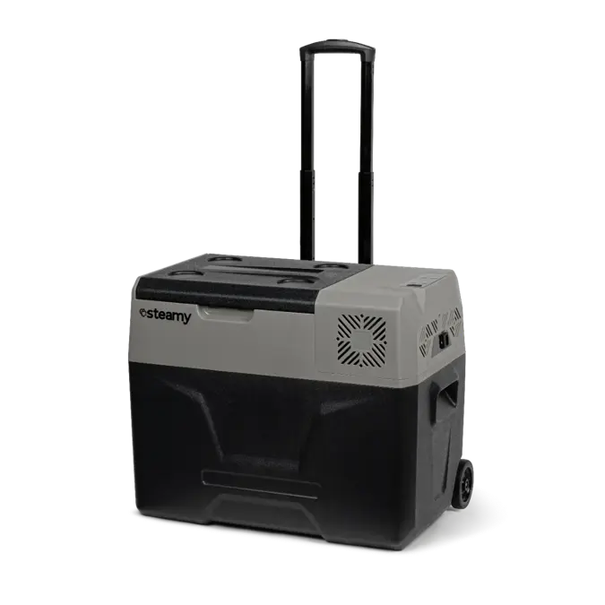 Steamy-E Elektrische Koelbox op wielen - 39L