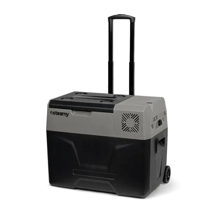 Steamy-E Elektrische Koelbox op wielen - 39L