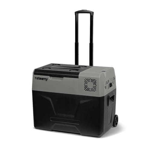 Steamy-E Elektrische Koelbox op wielen - 39L