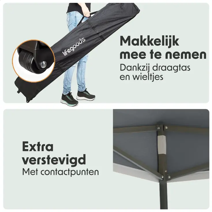 Partytent – 3x6 m