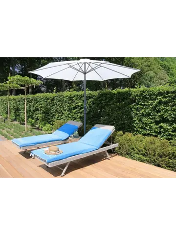 Parasol Luxe 8-ribs - Ø 300cm - wit