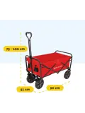 Bolderkar - Opvouwbaar -  80 KG