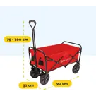 Bolderkar - Opvouwbaar -  80 KG