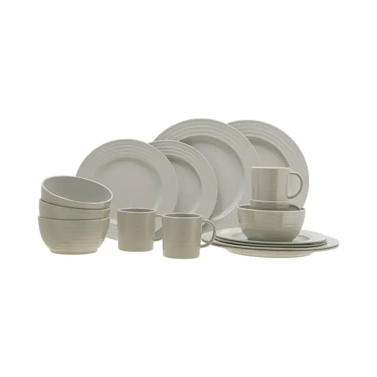 Rota serviesset beige 16-delig