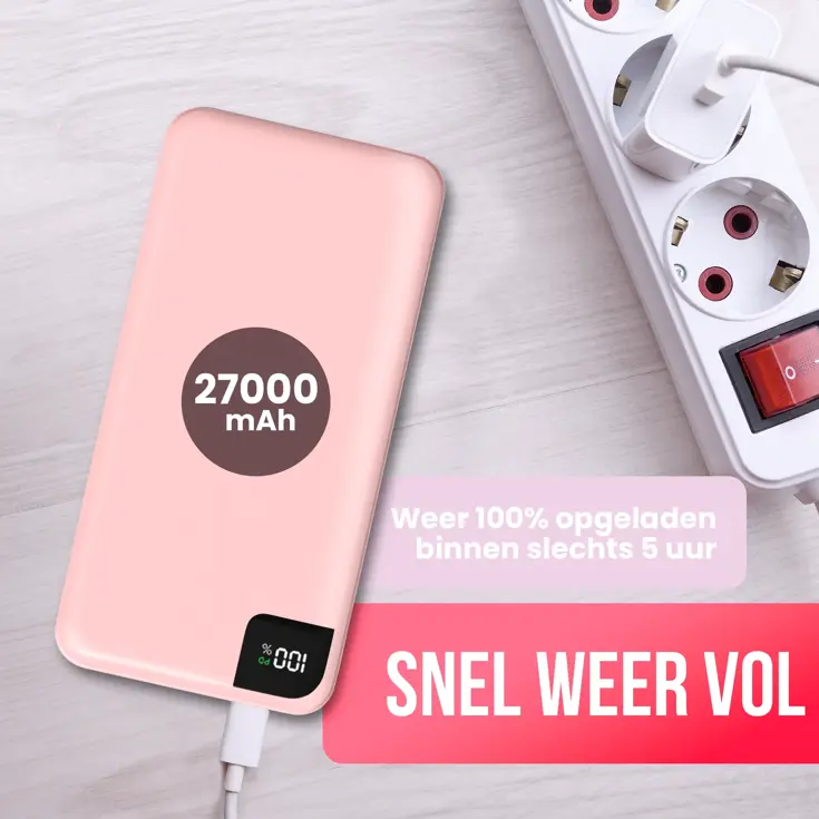 Powerbank 27.000mAh