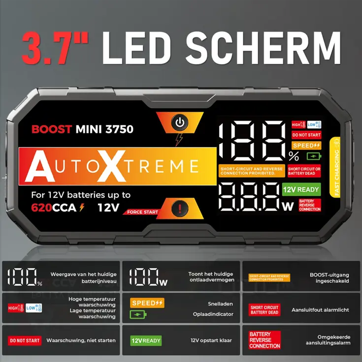 Boost Mini - Jumpstarter & Starthulp - 620CCA