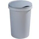 Twinga - Prullenbak + klepdeksel - 45L grijs