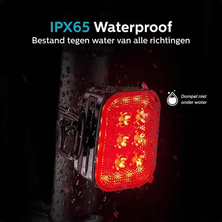 LED Fietslamp Set - Voorlicht / Achterlicht