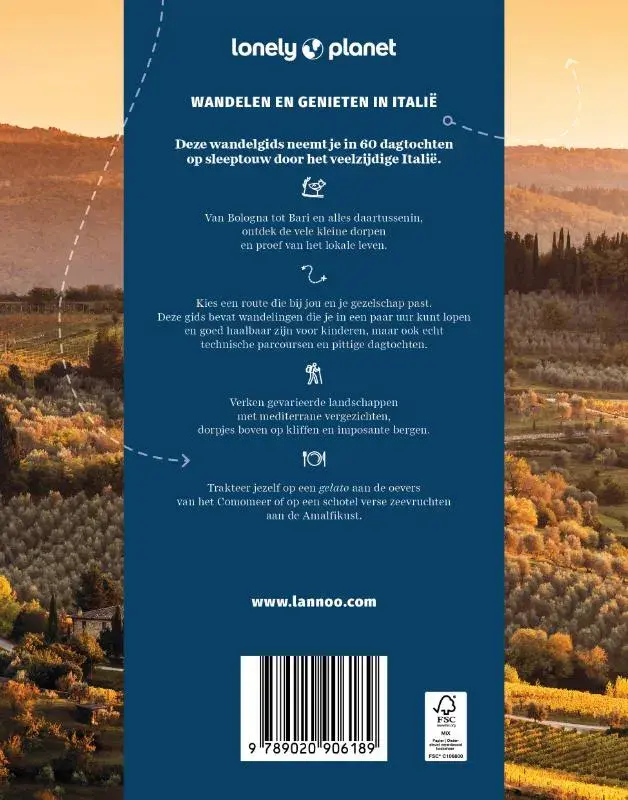 Lonely Planet wandelgids Italië