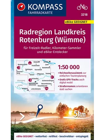 Fietskaart FK 3218 Rotenburg