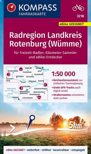 Fietskaart FK 3218 Rotenburg