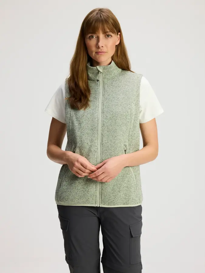 Reria - Fleecebodywarmer dames - Human Nature