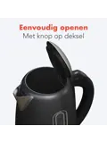 Waterkoker – 1,7L – Zwart/RVS