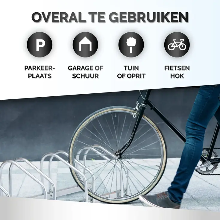 Fietsenrek voor 4 Fietsen