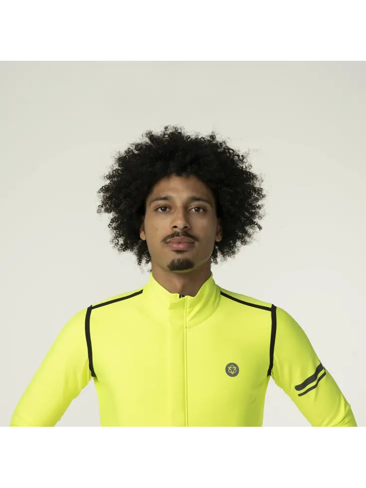 Rain Jersey Fietsshirt Lange Mouwen Heren