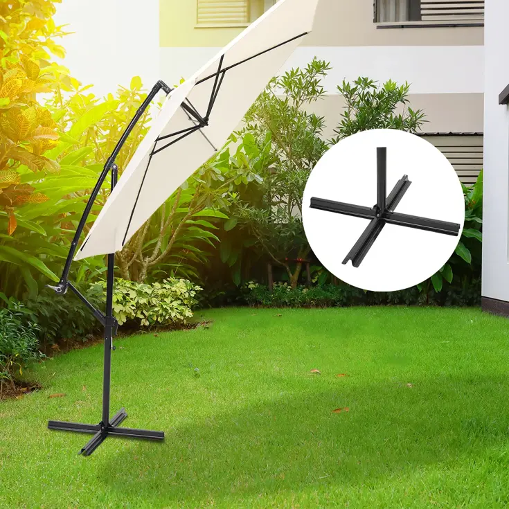 Zweefparasol - 300CM - Incl. Kruisvoet