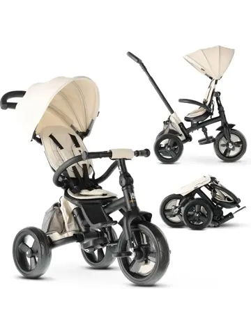 Explorer Luxe Driewieler - Opvouwbaar met mandje