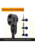Fietspomp met Drukmeter - Vloerpomp