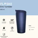 FLASKE 500 ml  Koffiebeker to go