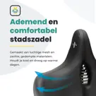 Voltano City XXXL Fietszadel Met Uitsparing