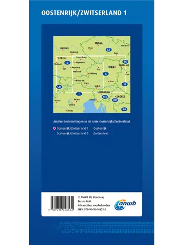 ANWB Wegenkaart Oostenrijk