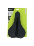 Zwart unisex ATB/MTB zadel met drukvermindering