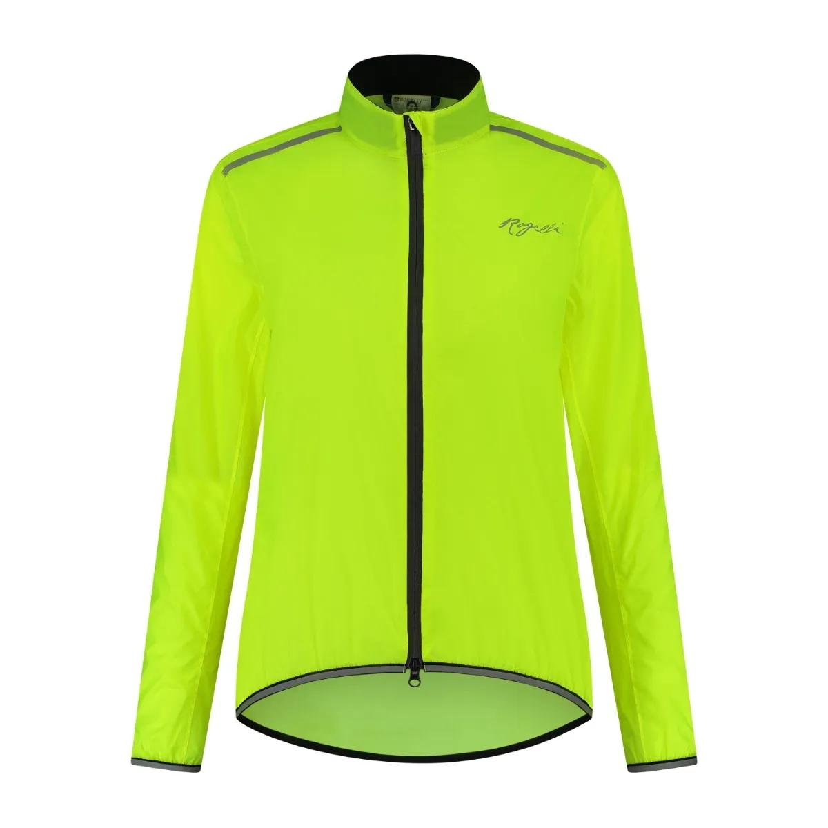 Rogelli Essential  Wielren Regenjas Dames  Geel
