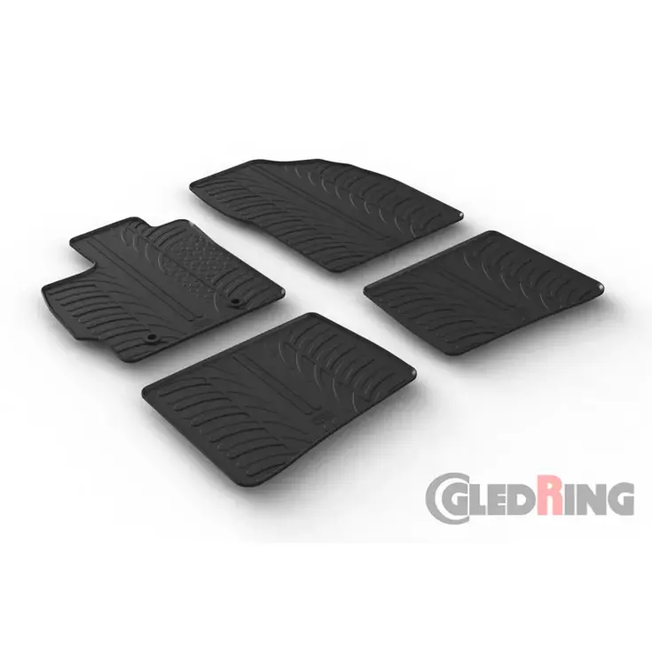 Toyota Prius III 2009-2012 - Rubbermatten - Gledring