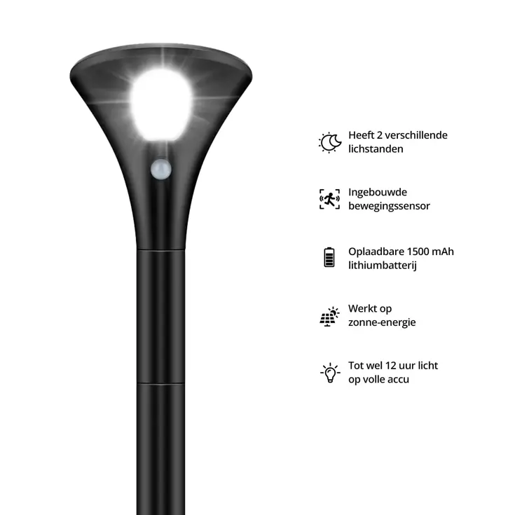 Solar Lamp - Spike - 2-stuks