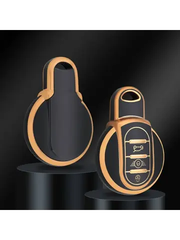 TPU Sleutelhoesje voor Mini goud C3