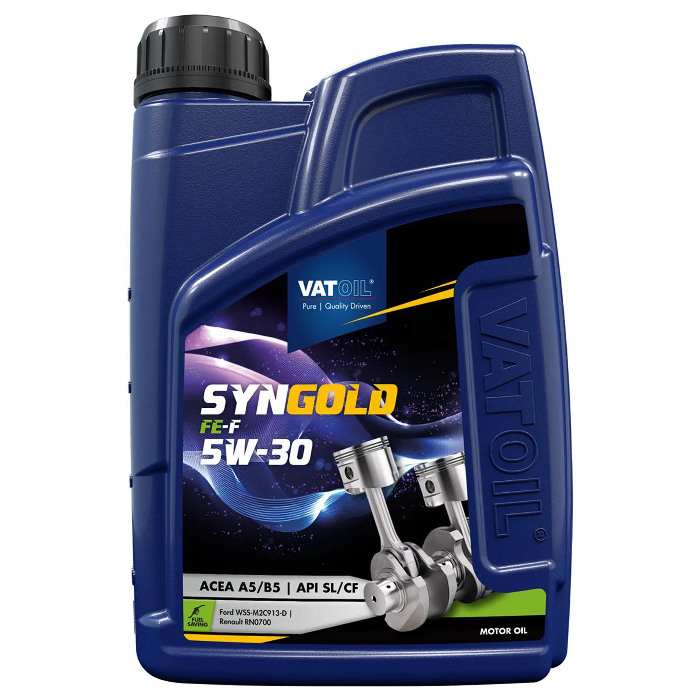 Vatoil  Motorolie SynGold FE-F 5W-30 1 Liter  Blauw main product image