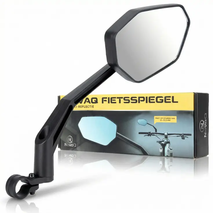Spiegel voor Fietsstuur - Links - 20 mm tot 23 mm