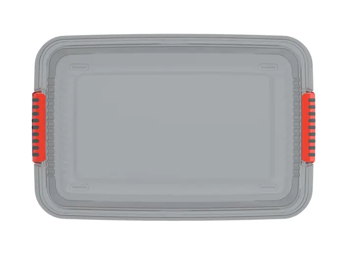 K Latch Opbergbox L - 43L - grijs