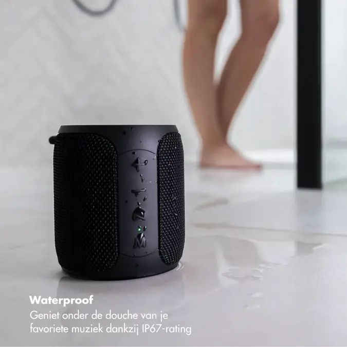 Bluetooth Speaker - Waterdicht - Zwart