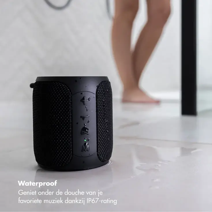 Bluetooth Speaker - Waterdicht - Zwart