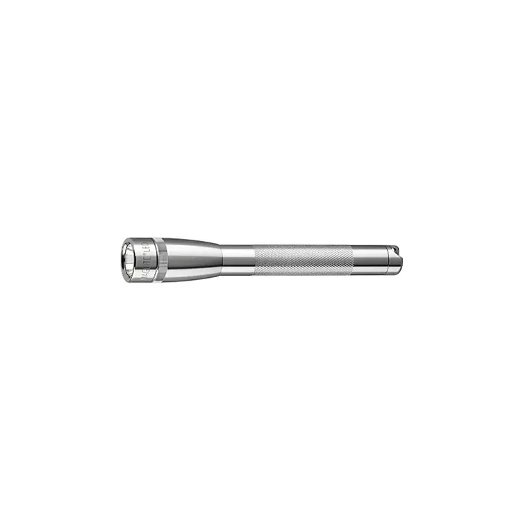 MagLED Mini Zaklamp LED/2AA Zilver Aluminium
