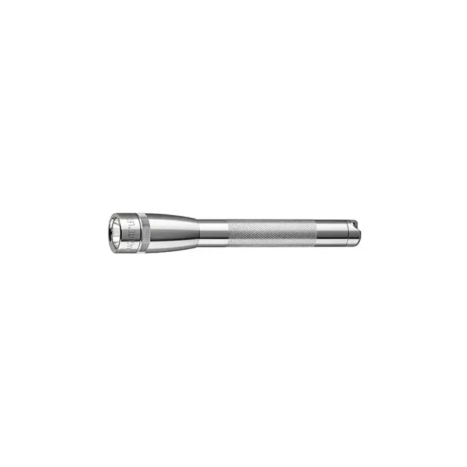 MagLED Mini Zaklamp LED/2AA Zilver Aluminium