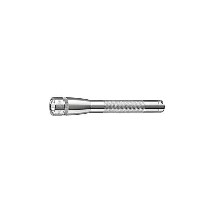 MagLED Mini Zaklamp LED/2AA Zilver Aluminium